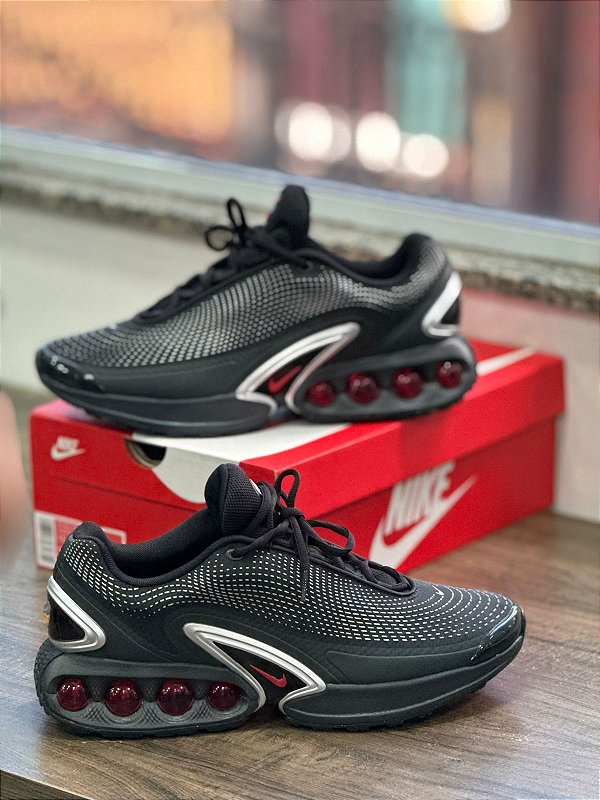 Nike Air Max Dn Black University Red