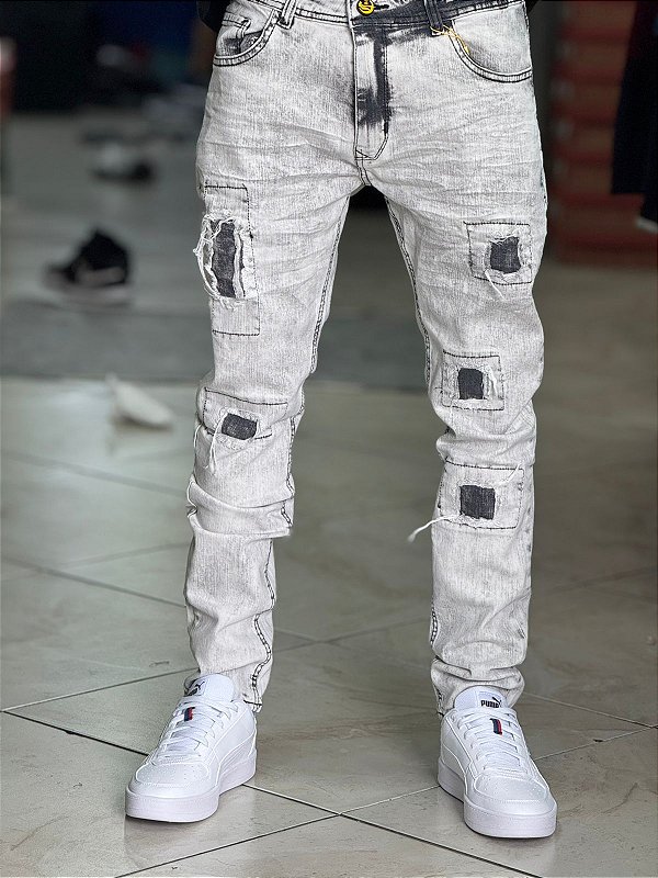 CALÇA PREMIUM   PATCH MESCLA - 0063