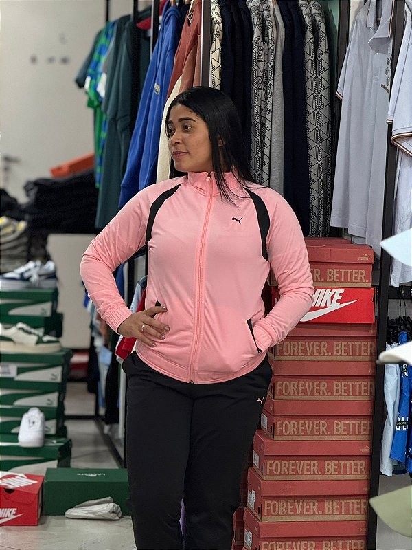 Classic Tricot Tracksuit rosa Feminino
