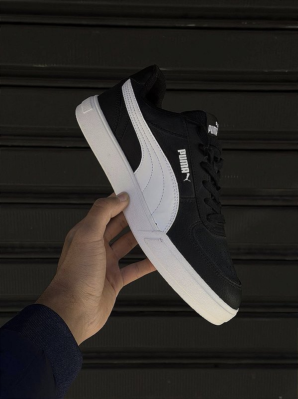 Tênis Puma Caven BDP Black/White