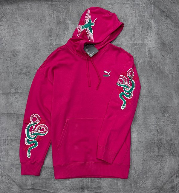 Moletom PUMA MX Sportswear HUMMINGBIRD  rosa- 627481-48