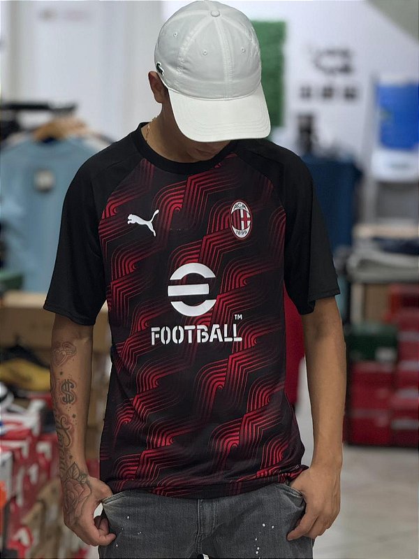 Camisa Pré-Jogo AC Milan