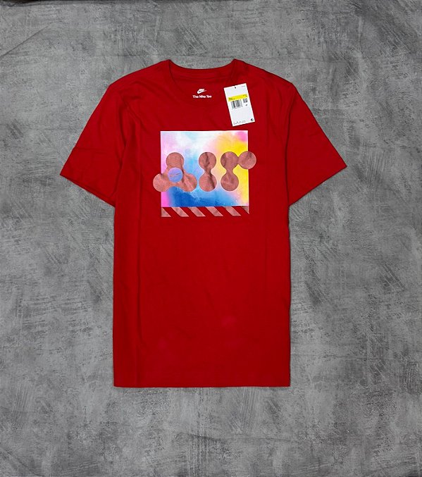 Camiseta Nike Sportswear OC Masculina - Vermelha