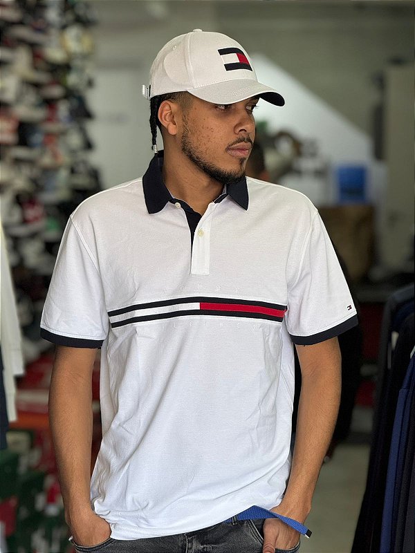 Camisa polo tommy hilfigher - 78JB 117-100-YBR