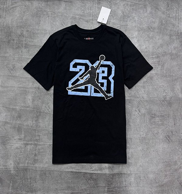 Camiseta Jordan 23 Black-Blue
