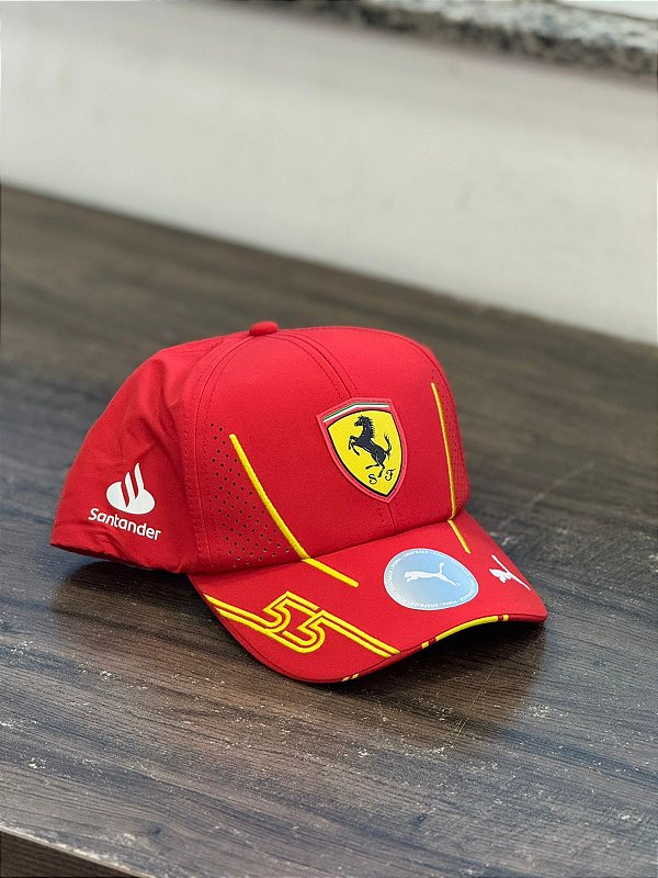 BONÉ PUMA FERRARI 55- VERMELHO