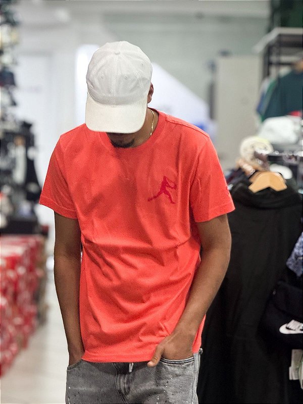 Camiseta lacoste djokovic laranja
