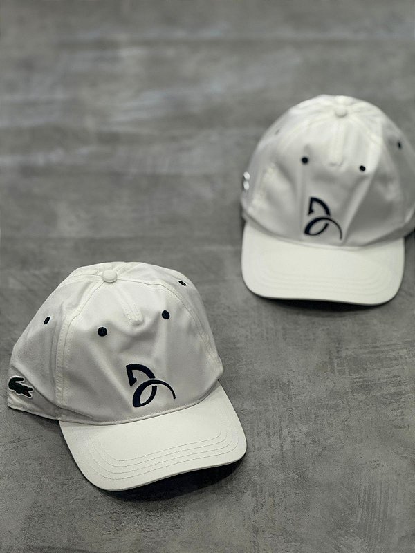 Boné Lacoste Novak Djokovic - Branco