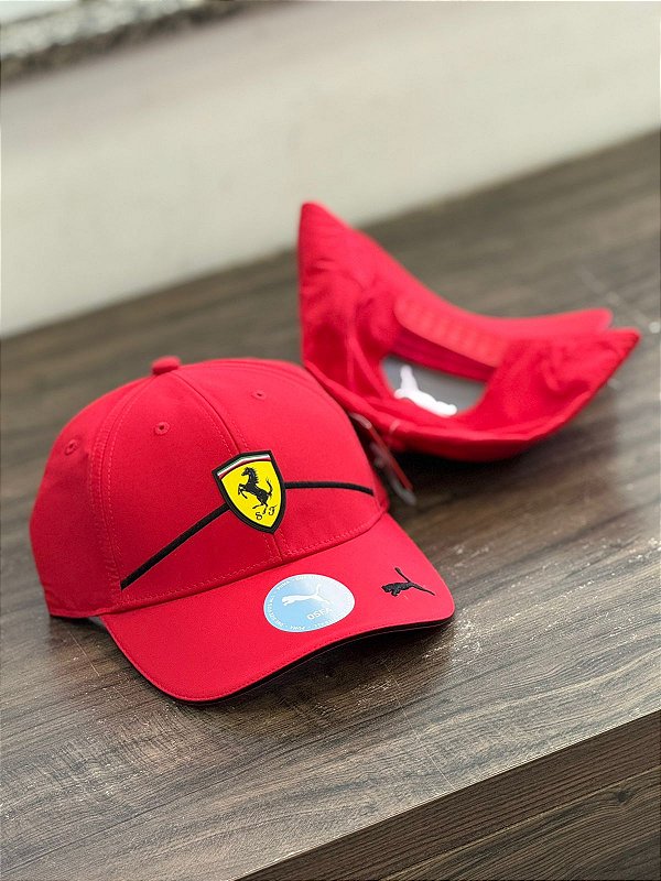 BONÉ PUMA FERRARI RACE BB - VERMELHO