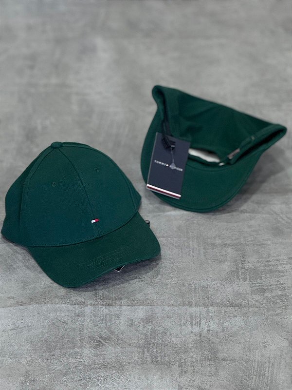 Boné Tommy Hilfiger - verde militar