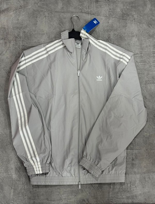 Jaqueta Adilenium Season 2 Oversize Zip- Cinza