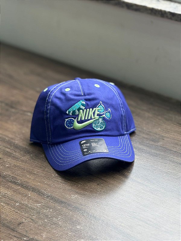 Bone Nike Club fruit - azul\verde