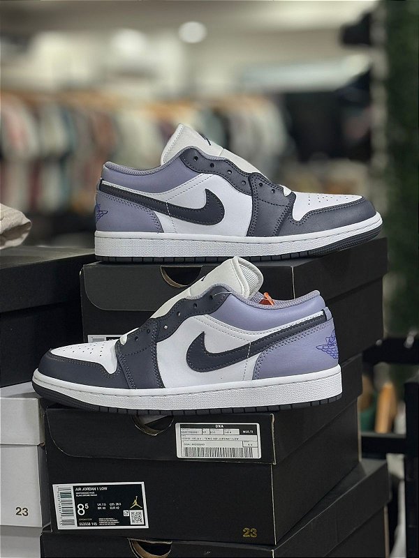 TÊNIS AIR JORDAN LOW- INDIGO HAZE