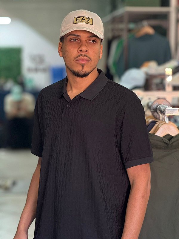 Polo Armani exchange - Preto