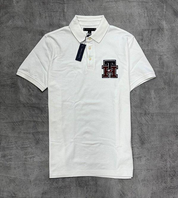 POLO TOMMY HILFIGER TH- BRANCA