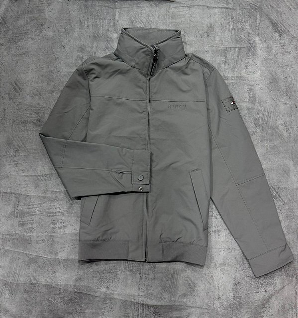 Jaqueta Tommy Hilfiger Velejador - Cinza