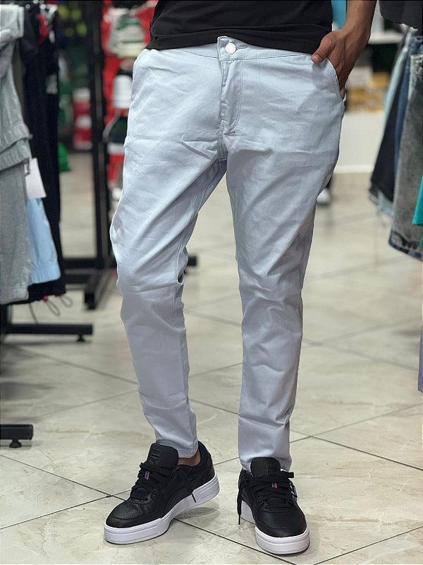 Calça alfaiataria azul bb- 3338