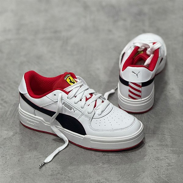 Tenis puma ca pro ferrari branco motorsport - 308066-03