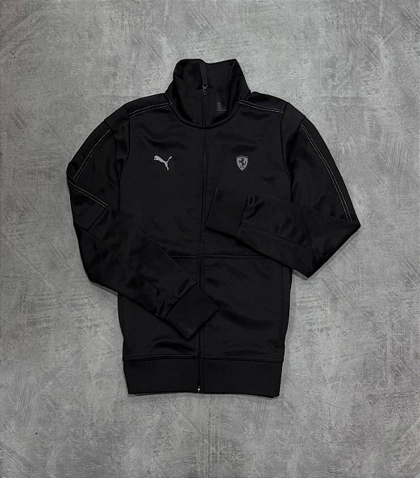Jaqueta Puma Ferrari syle T7 track Jacket - Black