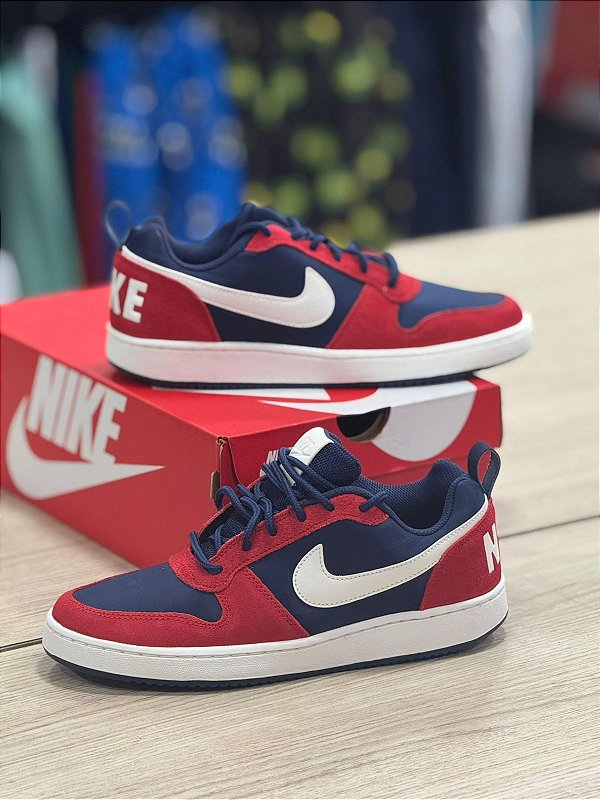 Nike Court Borough Low Premium 'Midnight Navy Sail University