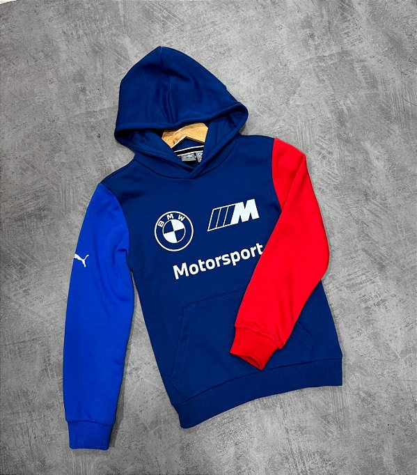 Moletom BMW Motorsport kids infantil-Big logo