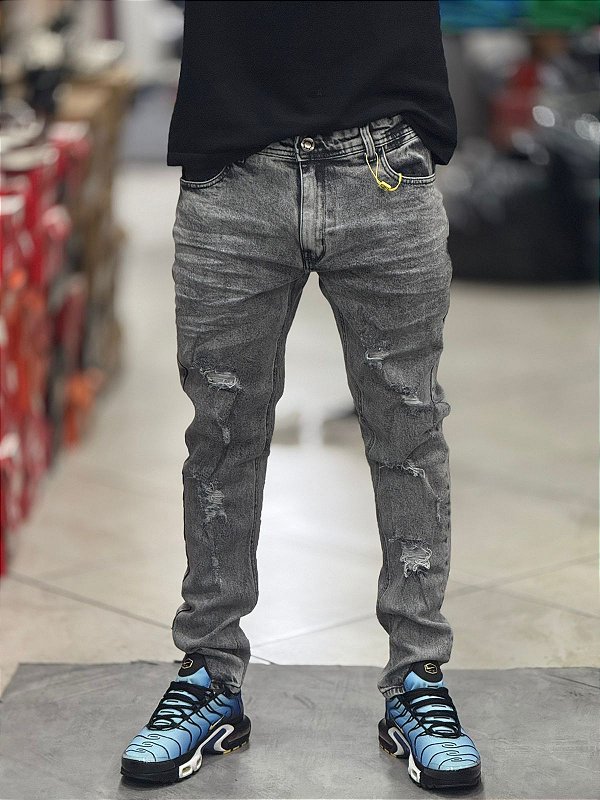 Calça jeans jogador - 0573