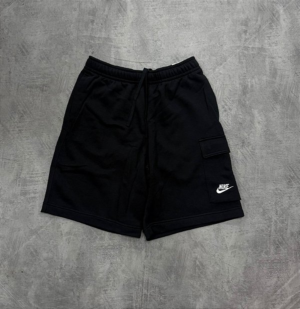Bermuda nike club cargo moletom - DD7014-010