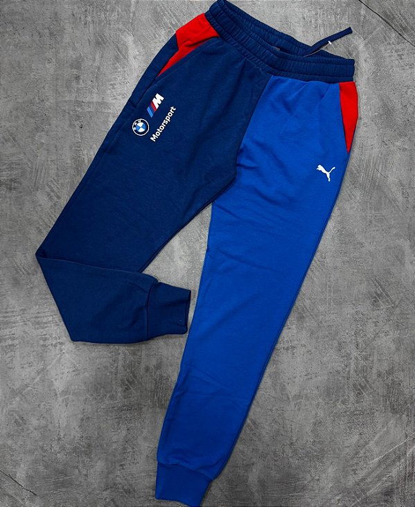 Calça de Moletom BMW M Motorsport ESS FT Masculina Azul Royal