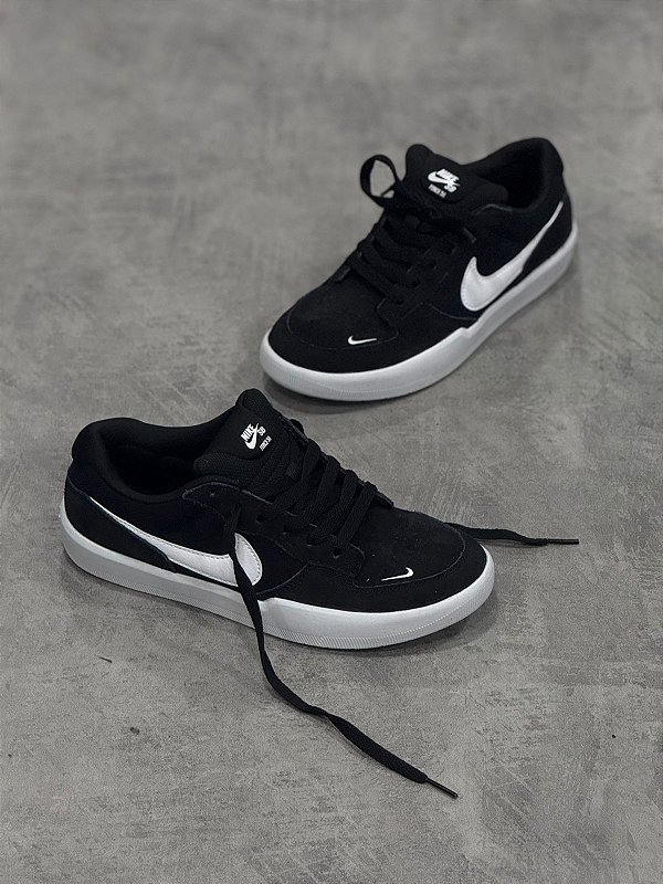 Tênis Nike SB Force 58 Preto+branco - CZ2959-001