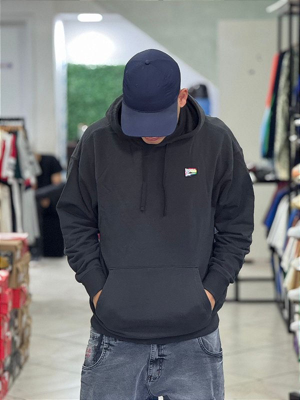 Moletom Puma Color com Capuz - Preto