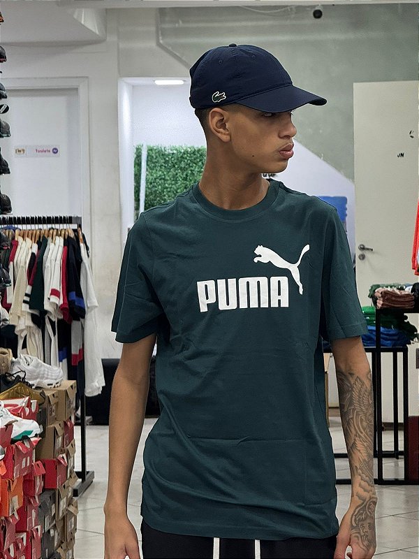 CAMISETA PUMA ICON VERDE- 682533-75