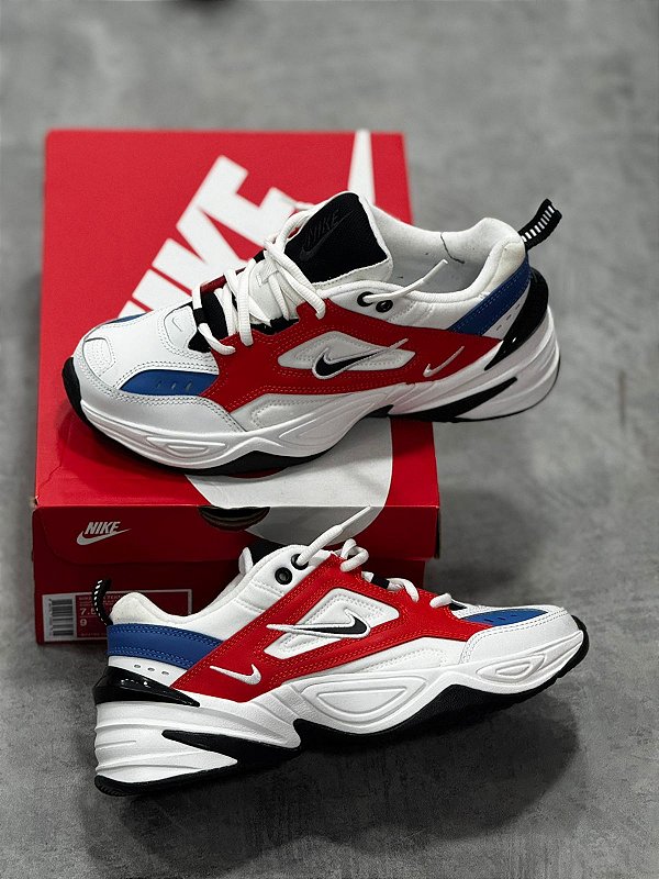Tenis Nike M2K Tenko - White Black Orange
