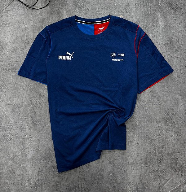 Camiseta Puma Bmw  MT7 Tee Pro - Blue 621215-04