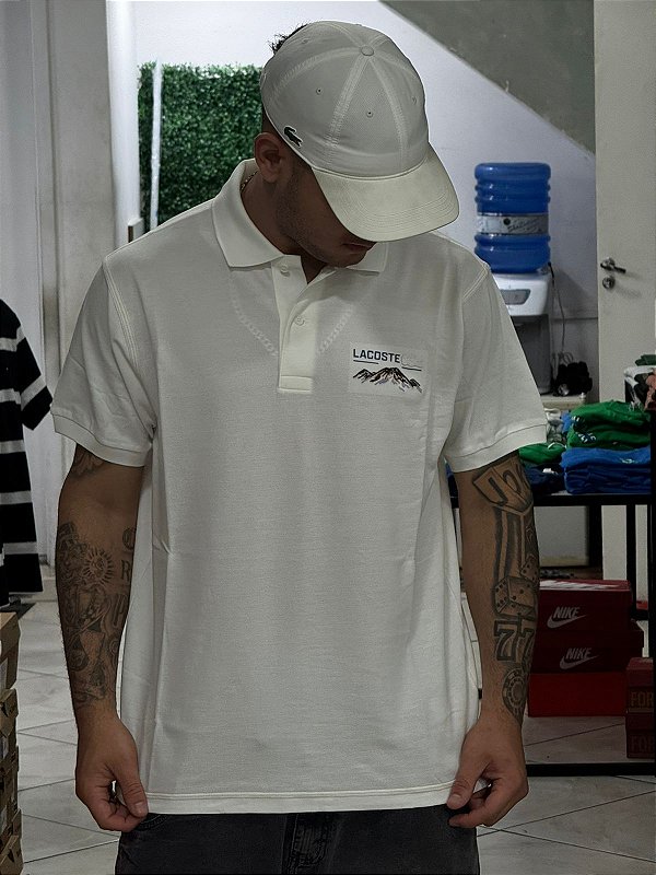 Polo Mini-Piqué com Motivo Bordado de Caimento Clássico PH5821-23-70V