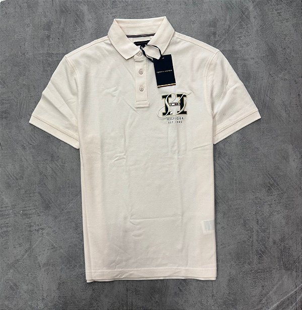 Polo Tommy Hilfiger EST.1985 - bege