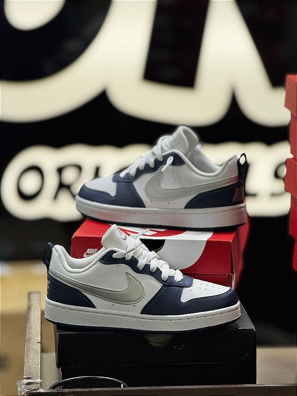 NIKE COURT BOROUGH LOW MIDNIGHT NAVY