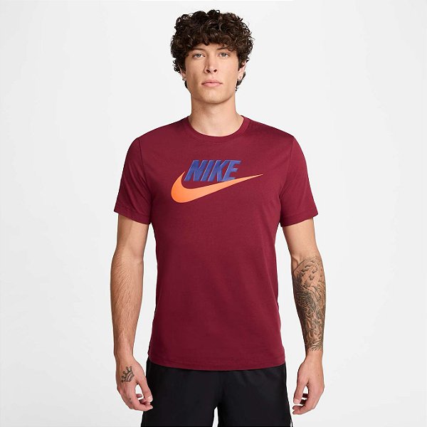 CAMISETA NIKE ICONS VINHO- HQ0836-677