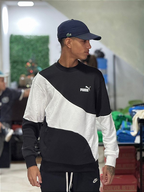 Moletom gola careca Puma color - 675908-01