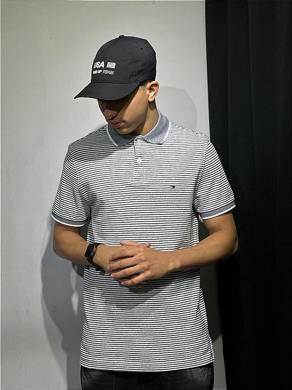 POLO TOMMY HILFIGER - LISTRADA