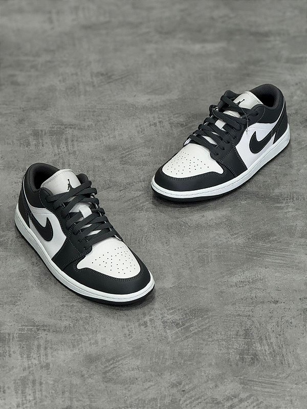 Tênis Air Jordan 1 Low "Grey White"
