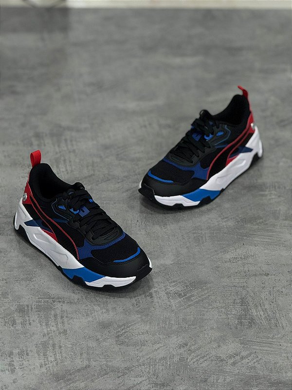 Tenis BMW MMS Trinity Black Pop Red