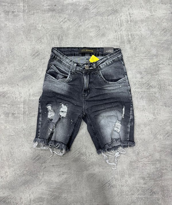 Bermuda jeans Premium-8620