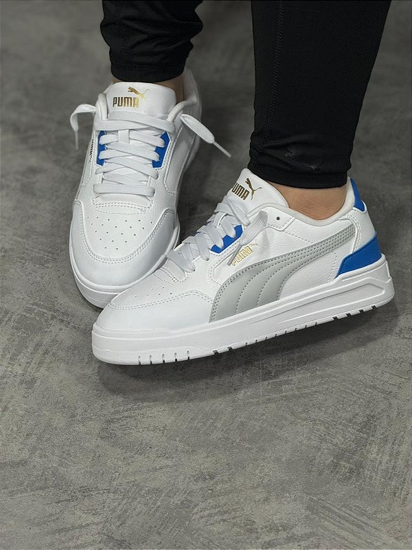 Tenis Puma Shuffle DownTown Light Gray Blue