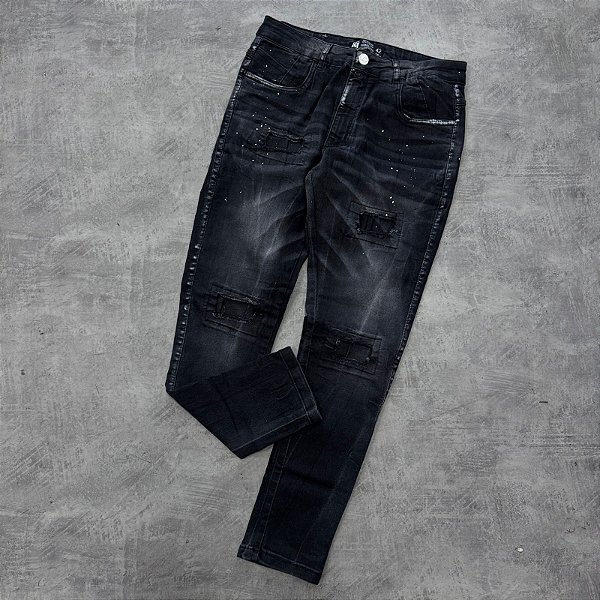 Calça jeans patch 0315