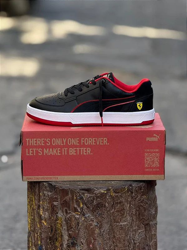 TENIS PUMA CAVEN FERRARI 2.0 2K25 PRETO