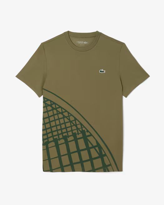 Camiseta lacoste Raquete verde TH4753-23-E9F