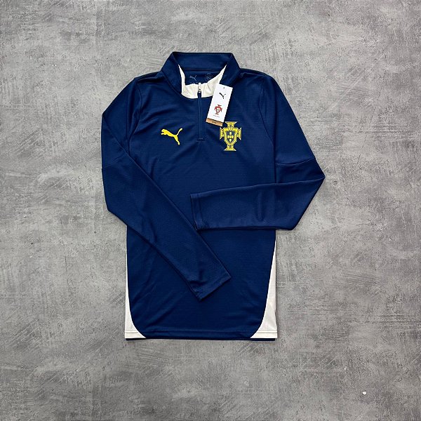 Camisa Portugal Men's Quarter-Zip Training Top - 779519-13