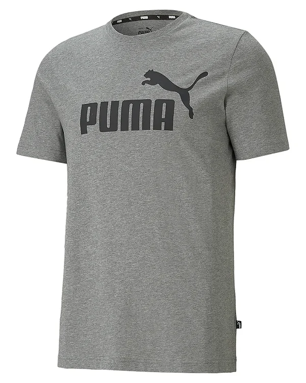 Camiseta Masculina Puma Treino Essential Logo