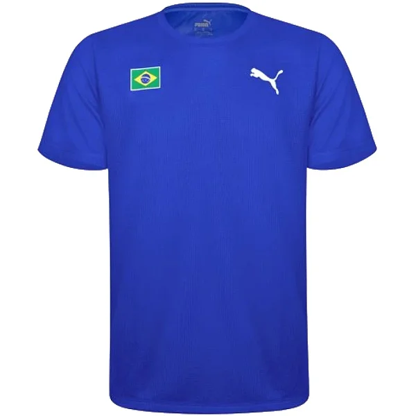 CAMISETA PUMA 523935-01 ATHLETICS TRAINING BRASIL