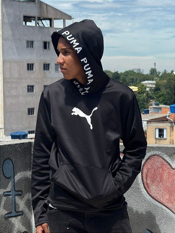 Blusa Masculina Puma Hoodie -520893-01